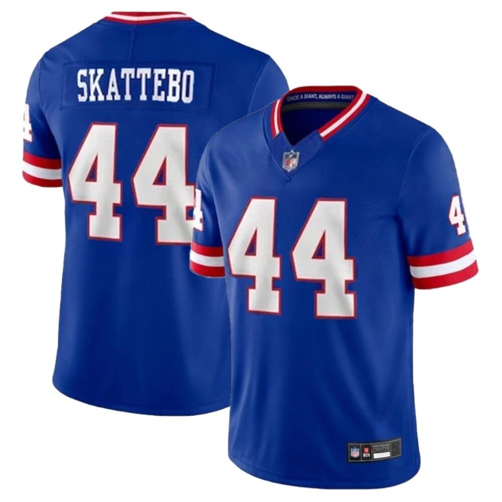 Mens Youths Select Cam Skattebo Stitched Jersey Blue Vapor Royal